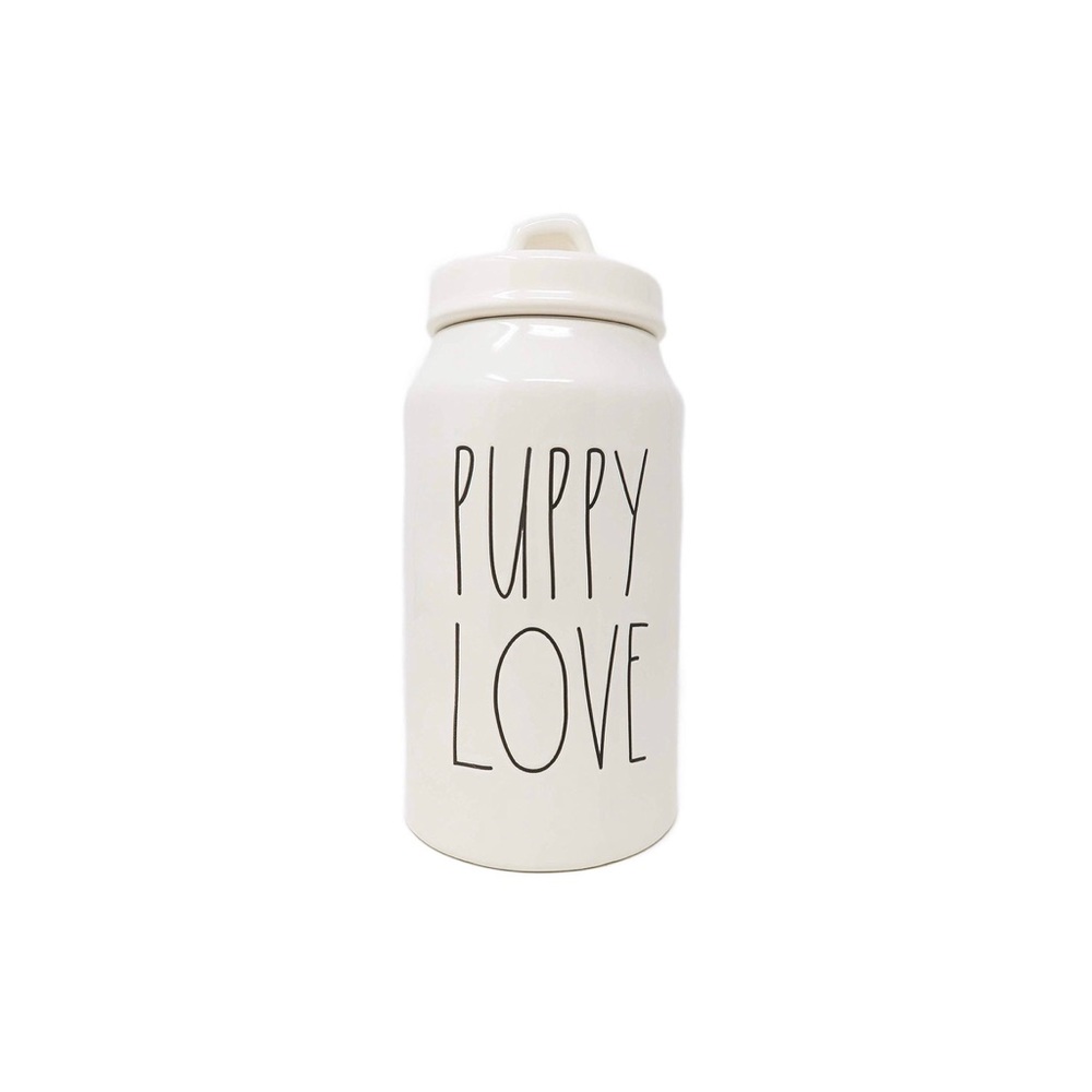 Rae Dunn “Puppy Love” Canister